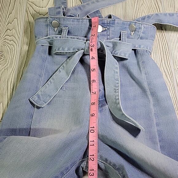 Fashion Nova Jean Overalls Womens Size 1 Waist 25 NWT - Picture 10 of 15